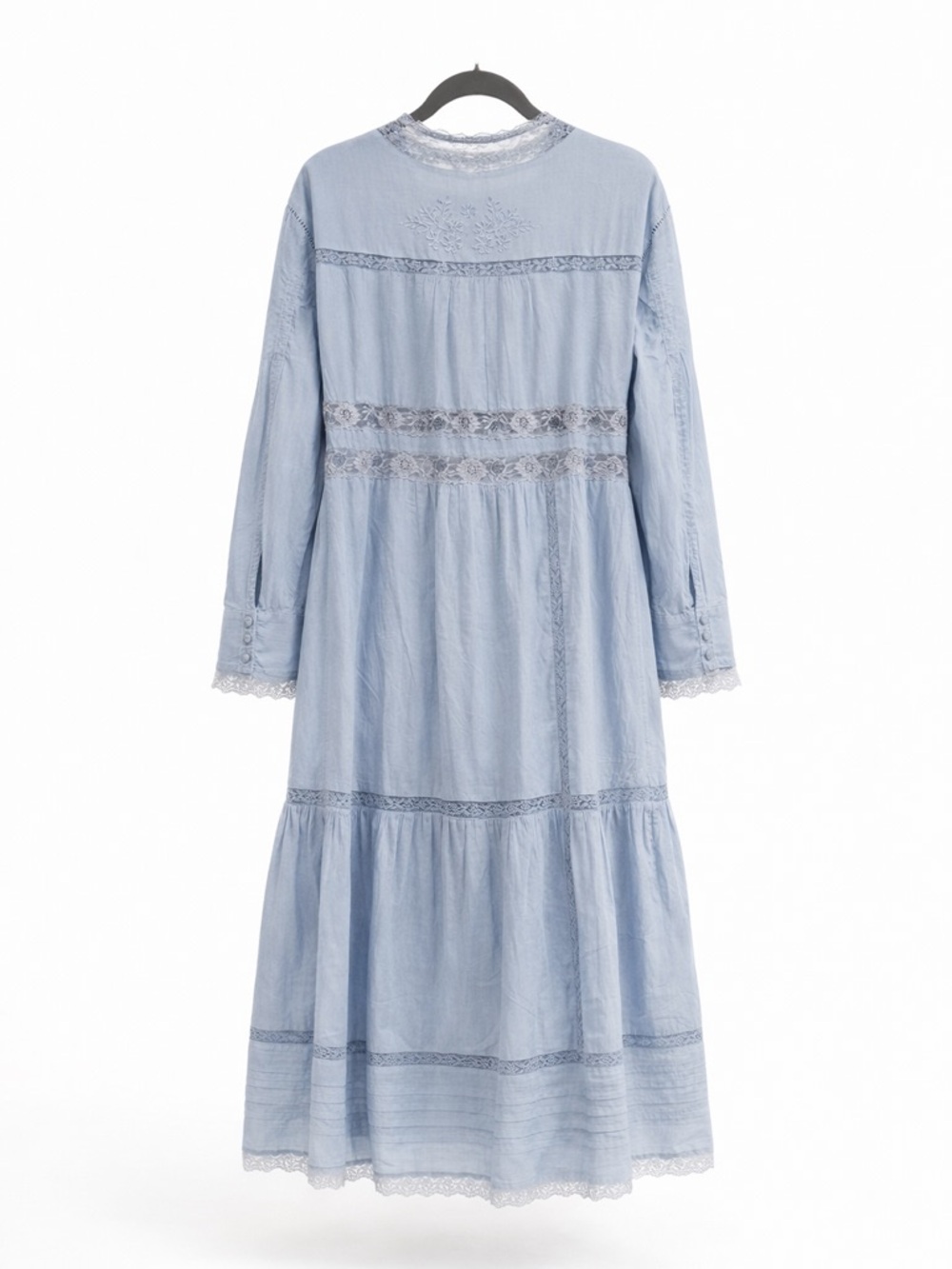 NWT!! Free People Boho Western Cotton Keepsake Maxi Top/Dress!! - Picture 3 of 7